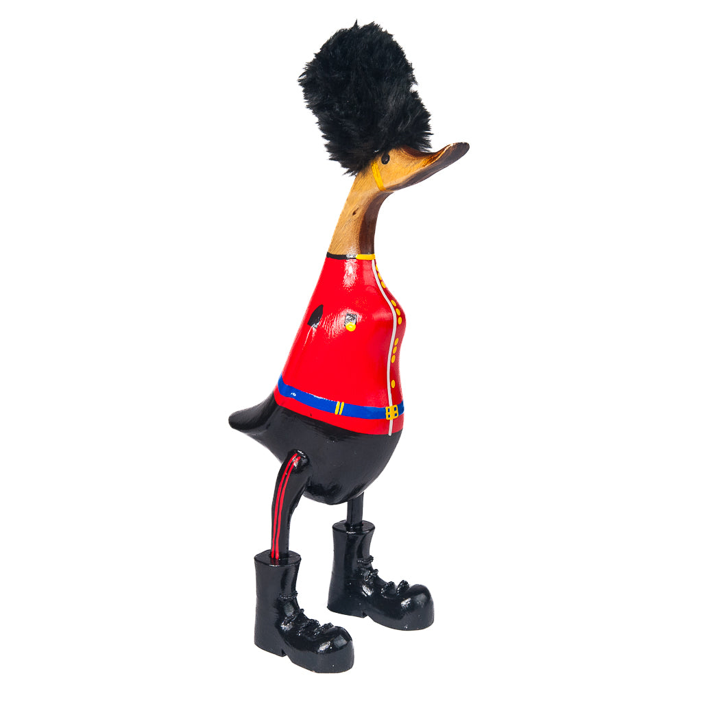 Houten eend - Britse Bobby