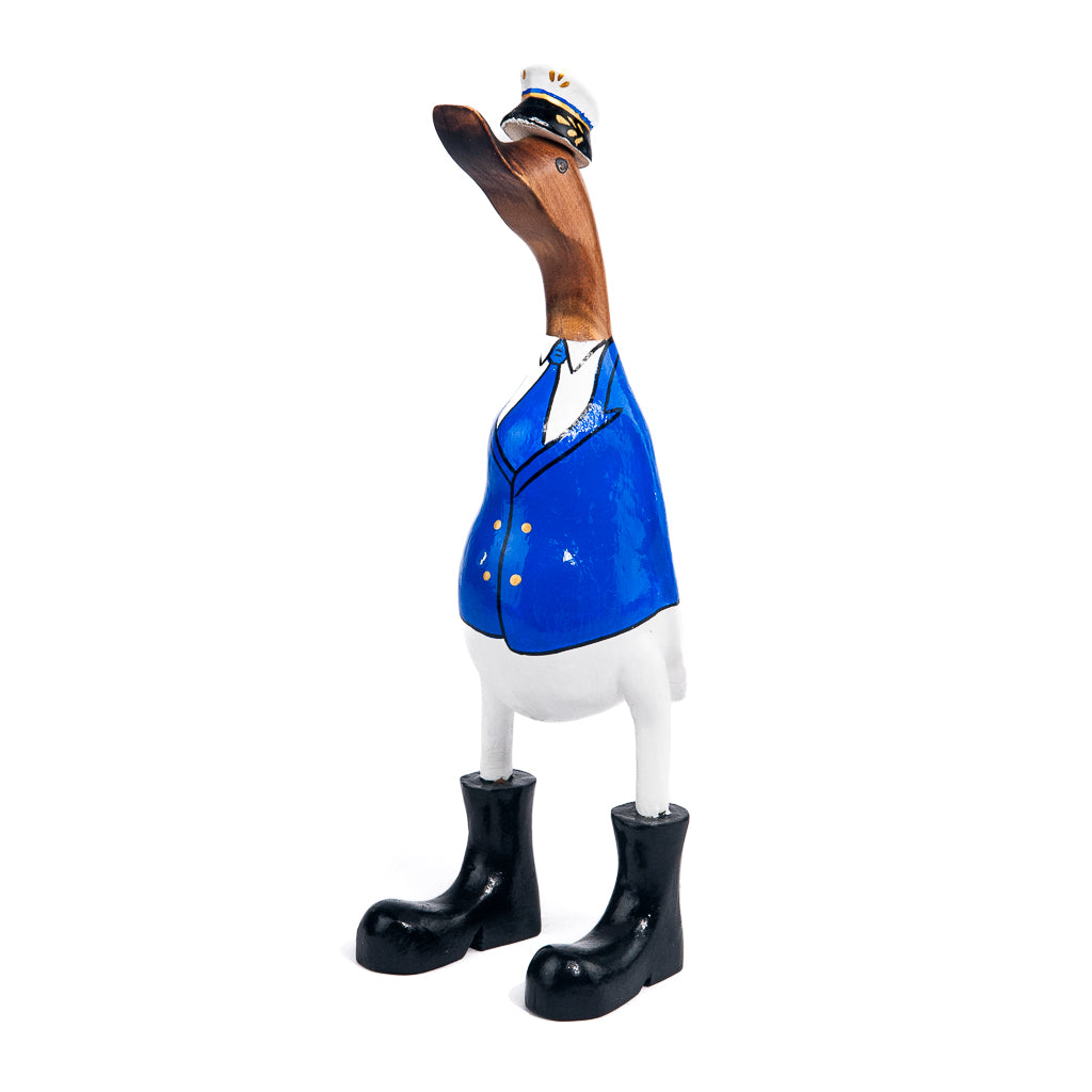 Houten eend - kapitein