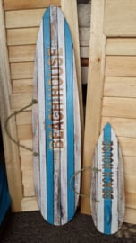 XL Wooden surfboard Beach House 100cm