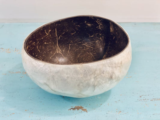 Coconut bowl mother of pearl