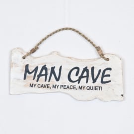 Coffeewood houten tekst bordjes wit