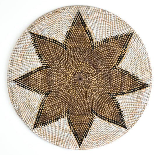 Rotan wandbord Pelat XL Ø60cm