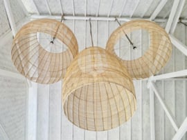 Cangu XXL Rattan-Pendelleuchten