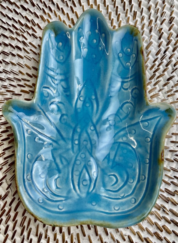 Aardewerk schaaltje Handje van Fatima