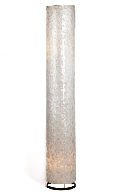 Capiz vloerlamp schelpenlamp cilinder 160cm natural