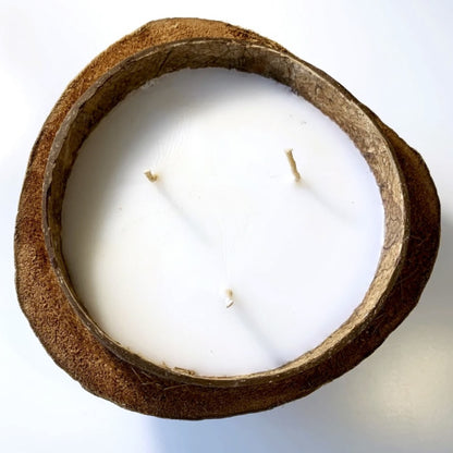 Kokosnoot kaars
