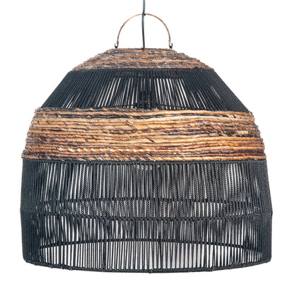 Hanglamp Amlapura zwart Ø60cm/62cm lang