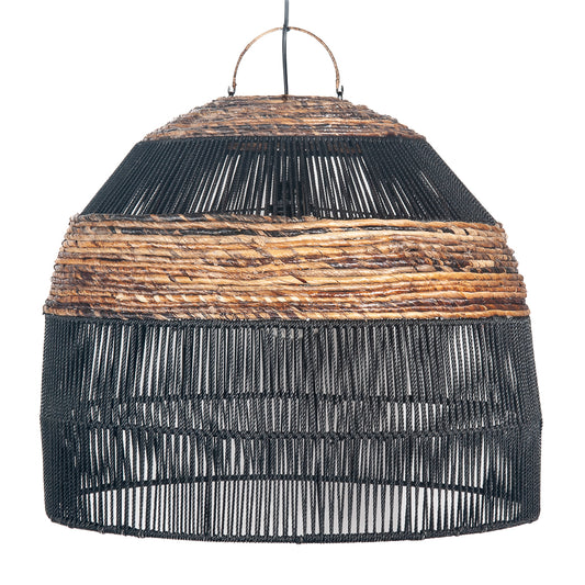 Hanglamp Amlapura zwart Ø60cm/62cm lang