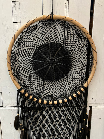 Dromenvanger Jambul met zwarte kralen Ø52cm