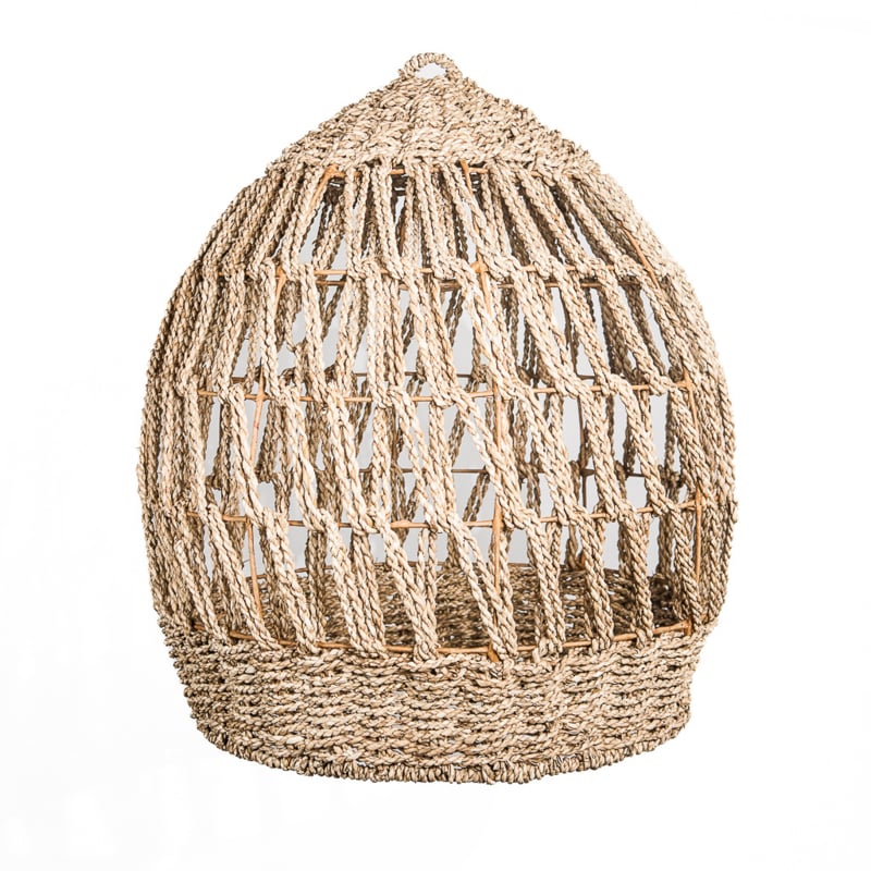 Hanglamp Jembrana naturel Ø55cm/65cm lang