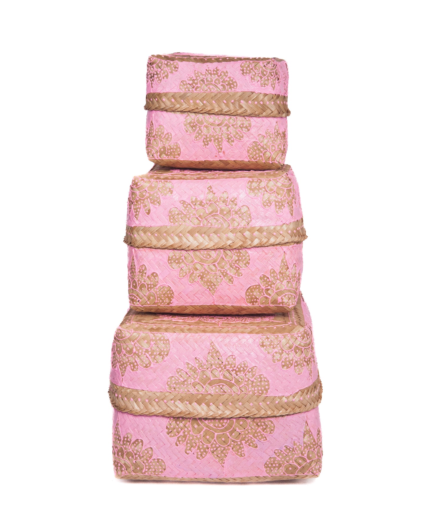 Opferbox natur (rosa lackiert)