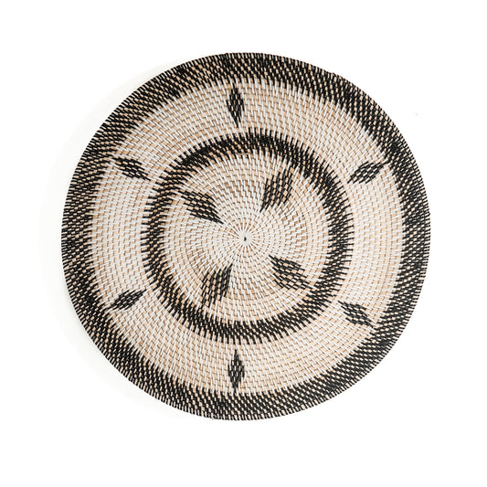 Rotan wandbord Pelat decor Large Ø50cm