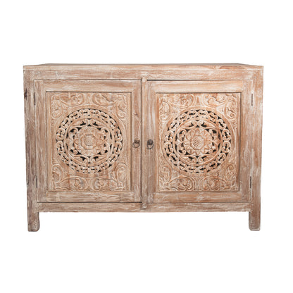 Teakhouten buffet kast Sanur dubbele deur