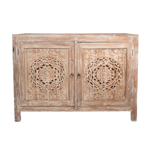 Teakhouten buffet kast Sanur dubbele deur