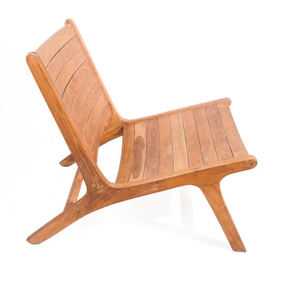 Teakhouten lounge stoel sanur