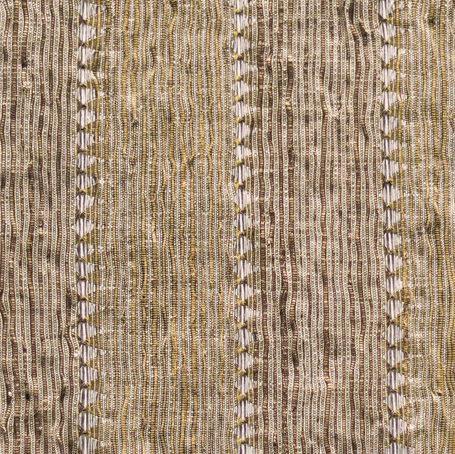 Vetiver table runner turquoise / natural 200/35cm