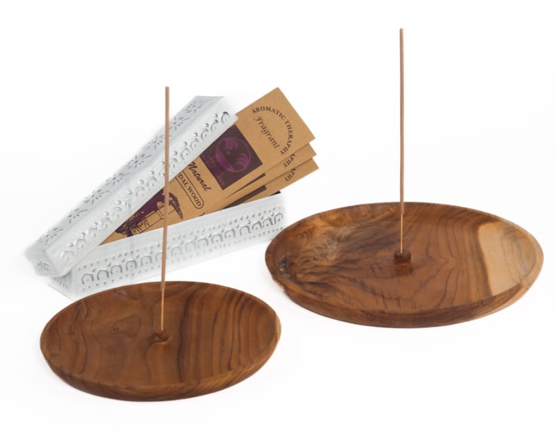 Large wooden incense holders in sizes Large and XL