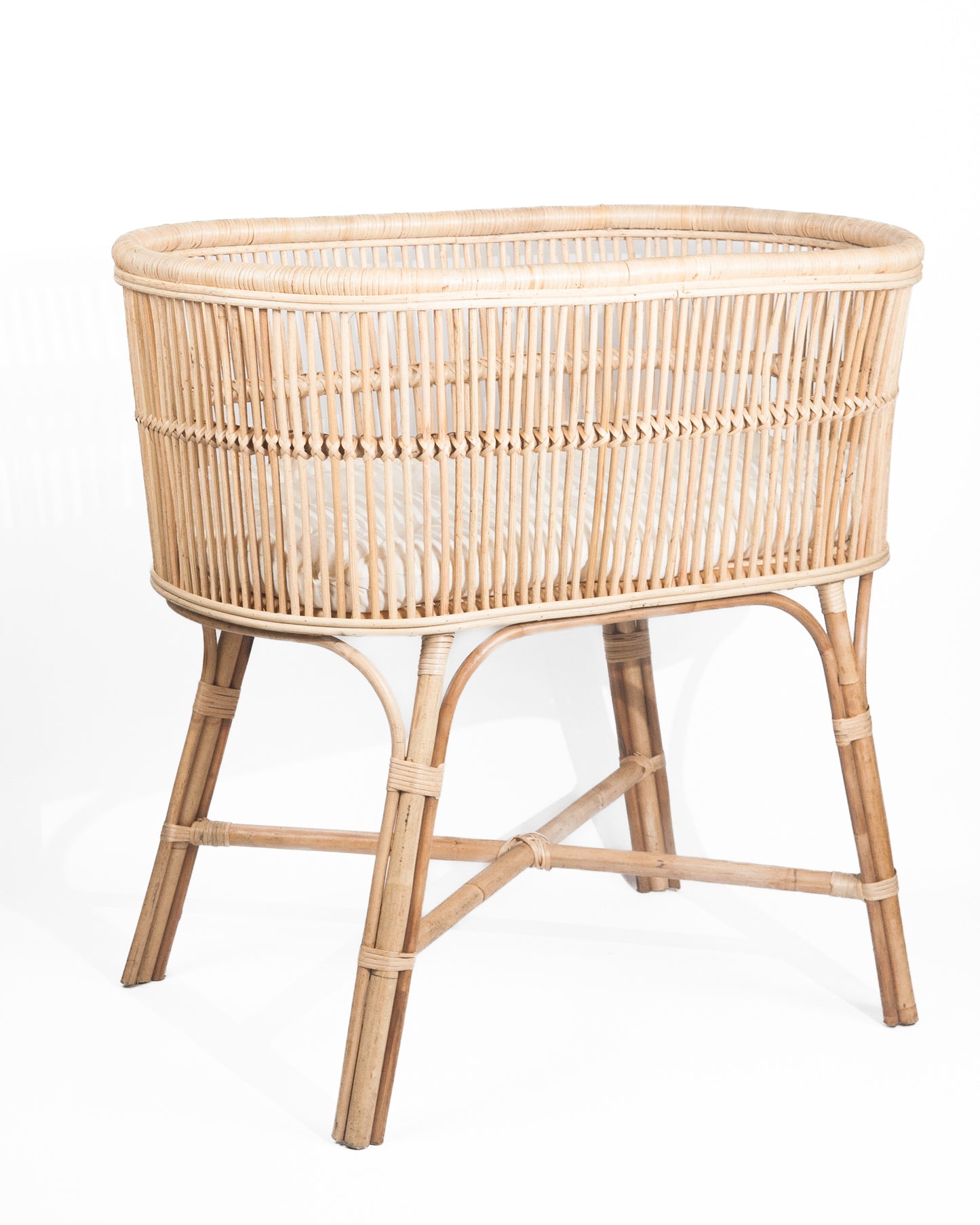 Babybett/Wiege aus Rattan Bayi