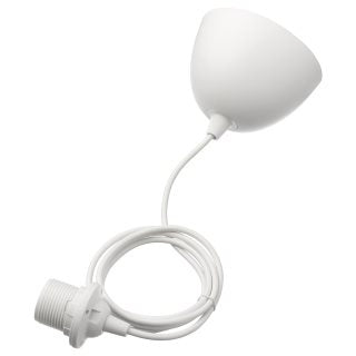 Capiz shell pendant lamp Large 60x80cm white