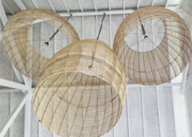 Cangu XXL Rattan-Pendelleuchten
