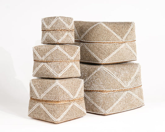 Offermanden XL kraaltjes in 5 maten naturel/crème/wit