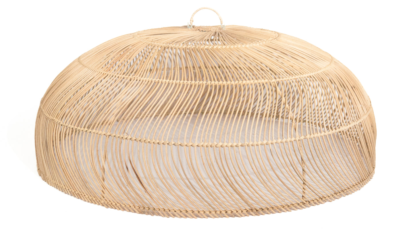 Hängelampe XL Datang Naturrattan Ø80CM / 35CM