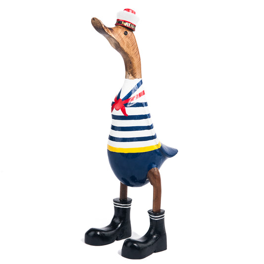 Houten eend - matroos