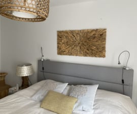 rechteckige Treibholz-Wandpaneele