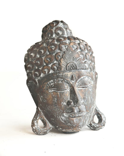 Houten masker buddha