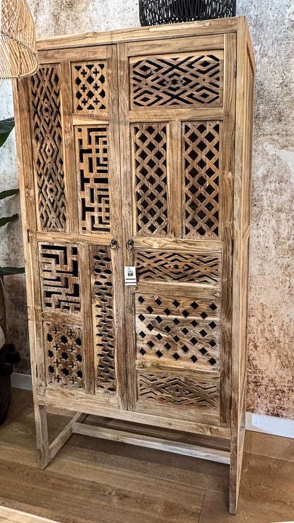 Teak sideboard Sanur double doors