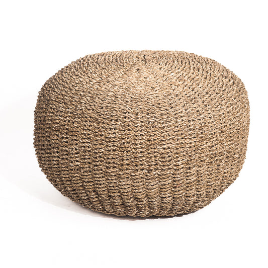 Poef seagrass Ø50cm naturel