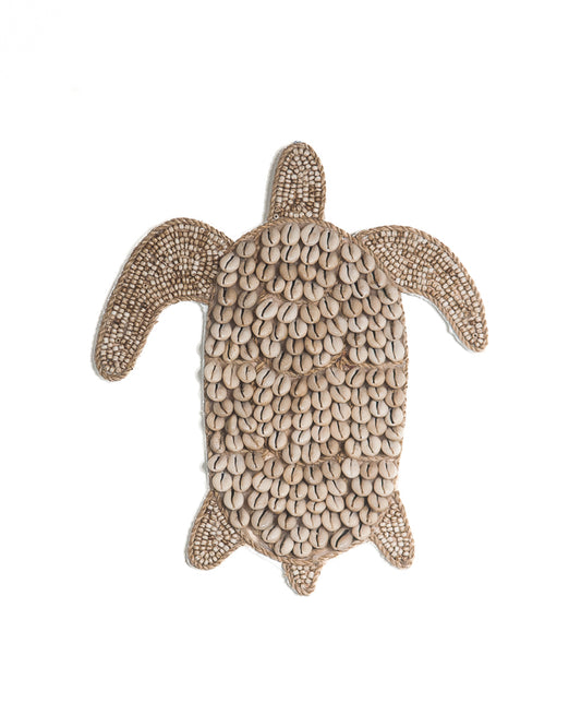 Schildpad crème schelpen/kraaltjes Small 30cm