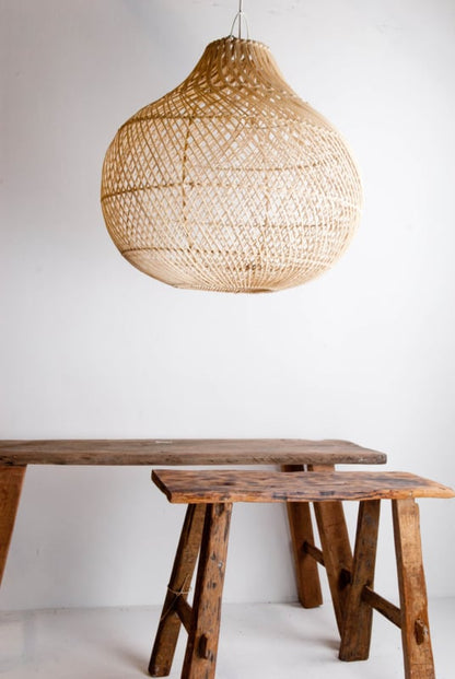 Hanging lamp Tegallalang Ø50 cm diameter Natural Rattan