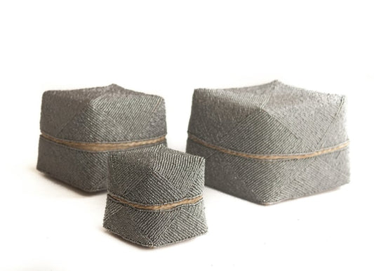 Offermand kraaltjes zilver